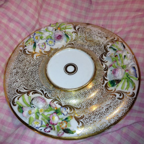 19th C. Old Paris Covered mug, 1850's -60's - Picture 13 of 13